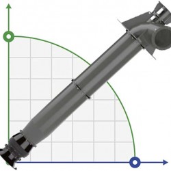Veneroni S, 9000 m3/h osiowa pompa śmigła