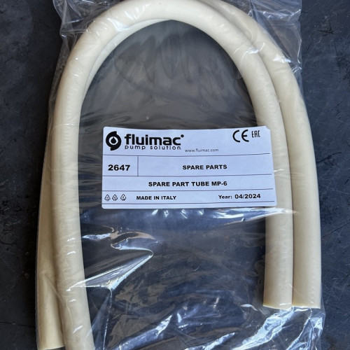Rura neoprenowa klasy spożywczej D. 9, 5 NA. do pompy FLUIMAC MP-6, 51CM