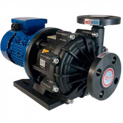 Pompa chemiczna ze sprzęgłem magnetycznym QHX-F-251CSE-5V38AFGABS-3801, PPH, 0,75 kW, 380 V