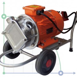 Pompa wyciągowa AlphaDynamic AD30. 1/01/TR 0,55 kW wirnik na wózku