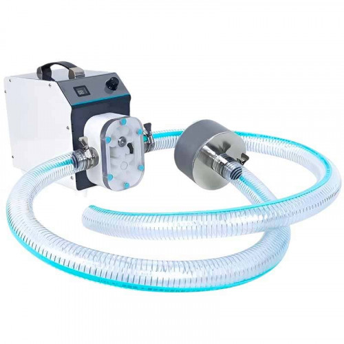 Pompa HFP-1 do pompowania miodu, sosów, pasty do zębów i innych cieczy o dużej lepkości 0-500 l/h, 0,12 kW, 100-240 V; 12 V DC