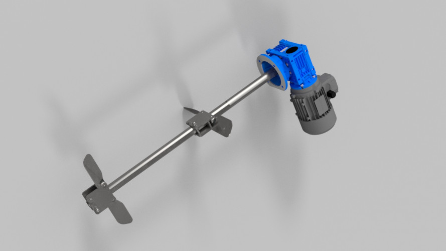 Мішалка лопатева для вязких продуктів MV 300813 Ex