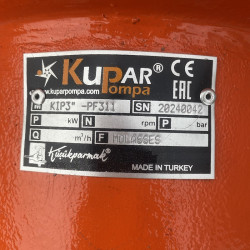 Pompa zębata Kupar KIP 3 cale do celulozy i papieru, 12-60 m3/h