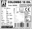 COLOMBO 18 Oil-prasa filtracyjna ramowa