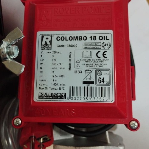 COLOMBO 18 Oil-prasa filtracyjna ramowa