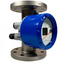 DN65 Przepływomierz (rotametr) ze stali nierdzewnej KLZDN65/PN16 (olej napędowy 820-840 kg/m3, 20-40°C) 4000~40000 l/h