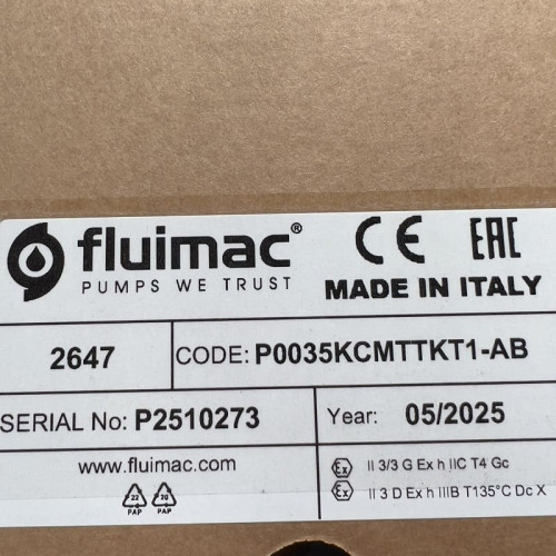 Pneumatyczna pompa membranowa PHOENIX P35 PVDF SANTOPRENE+PTFE, 35 l/xv do łąki