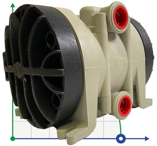 Pneumatyczna pompa membranowa PHOENIX 30-PP 1/2, P30P-HTTPV1