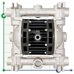 Pneumatyczna pompa membranowa BOXER 150 ALUMINIUM IB150ALHTAIT--
