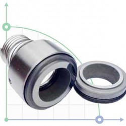 Uszczelnienie pompy Hilge R-HLG 19, CAR/SIC, EPDM, 304