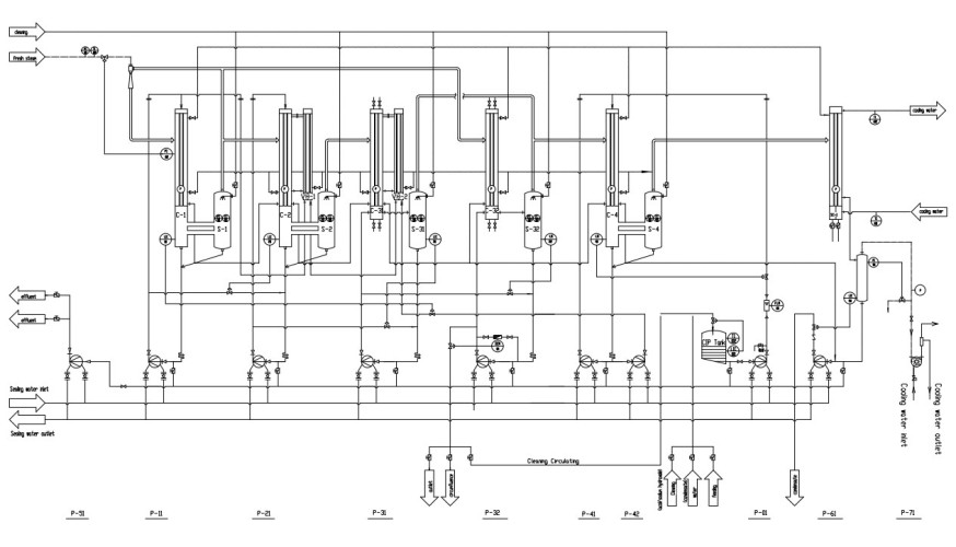 Parownik próżniowy 19,6T dla bardów (4-stopniowy)