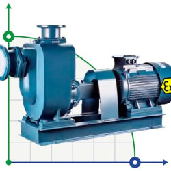 Pompa do bioetanolu samozasysająca BZWB 200-280-25/4, 45kW, 1450, Ex, imp:AISI 304