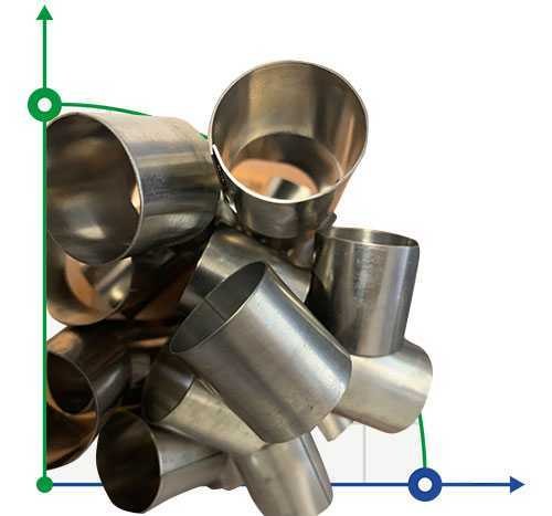Pierścienie Raschiga 25 * 25 * 0,4 mm, stal niklowa INCONEL ALLOY 20