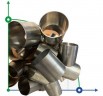 Pierścienie Raschiga 25 * 25 * 0,4 mm, stal niklowa INCONEL ALLOY 20