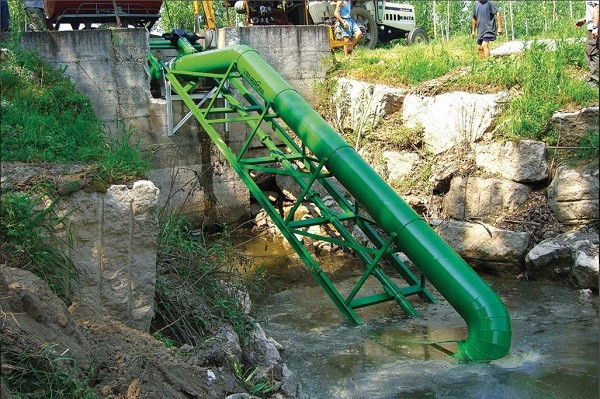 Veneroni ABN 40, 1440 m3/h pompa odśrodkowa z ramą