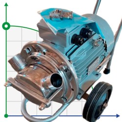 Pompa Do Kleju AlphaDynamic AD40.1/01/TR 1,5 kW wirnik na wózku