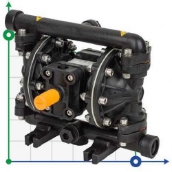 Pompa pneumatyczna membranowa DP 06 PB/T - V