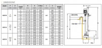 Veneroni LVE 12, 9,2 kW, 3,5m, 198 m3/h elektryczna pompa pionowa