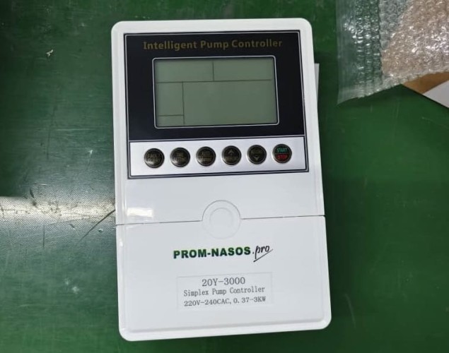 Sterownik pompy 20Y-3000, tworzywo ABS, 1-fazowy 220V-240V, 0,37-3kW