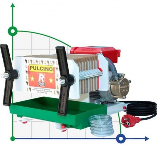Prasa filtracyjna PULCINO 10-ramowa