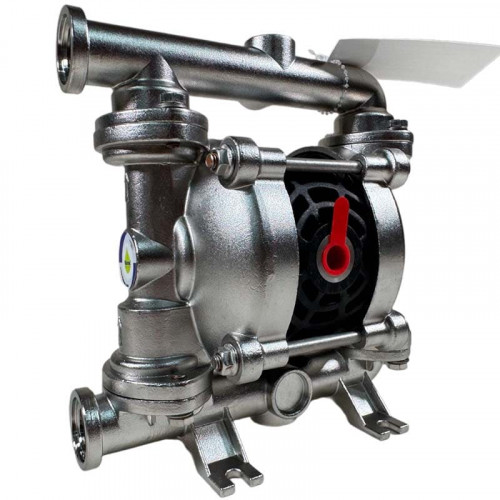 Pneumatyczna pompa membranowa PHOENIX P35 AISI316 HYTREL+PTFE, 35 l/hv do koagulantu.