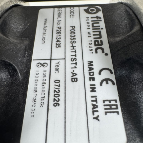 Pneumatyczna pompa membranowa PHOENIX P35 AISI316 HYTREL+PTFE, 35 l/hv do koagulantu.