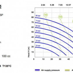Pneumatyczna pompa membranowa PHOENIX 65-PP 1/2, P65-PHTTPT