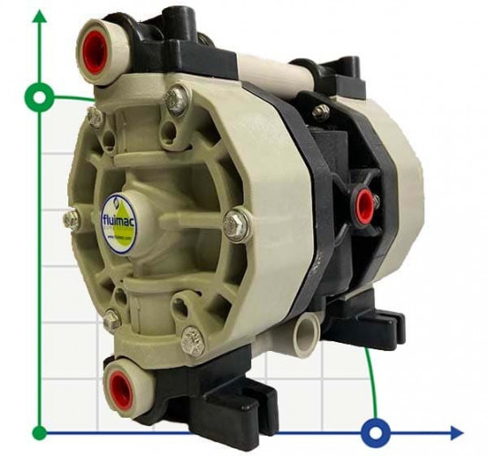 Pneumatyczna pompa membranowa PHOENIX 65-PP 1/2, P65-PHTTPT
