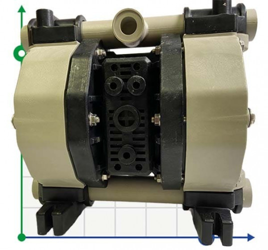 Pneumatyczna pompa membranowa PHOENIX 65-PP 1/2, P65-PHTTPT