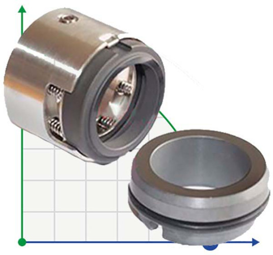 Uszczelnienie mechaniczne R-H75 95, CAR/SIC, EPDM, 304, G9