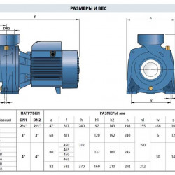 Pompa odśrodkowa Pedrollo HFm 4