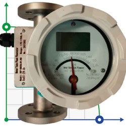DN25 Przepływomierz ze stali nierdzewnej rotametr LZ PN40 (alkohol 96%), 180...1700 l/h, 4-20mA, Ex