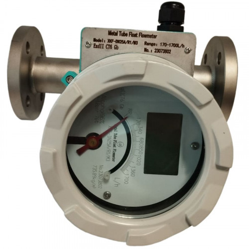 DN25 Przepływomierz ze stali nierdzewnej rotametr LZ PN40 (alkohol 96%), 180...1700 l/h, 4-20mA, Ex