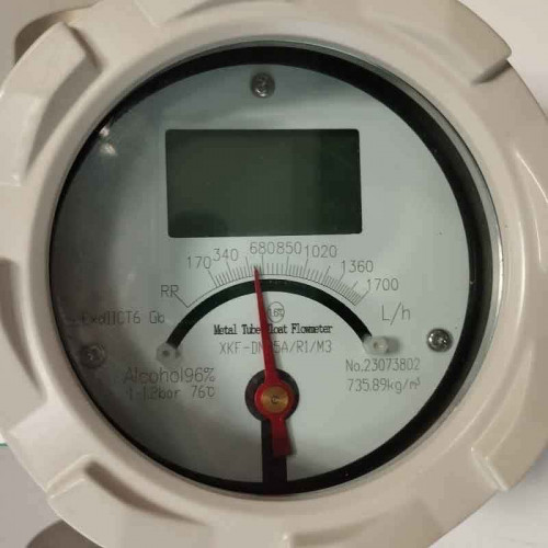 DN25 Przepływomierz ze stali nierdzewnej rotametr LZ PN40 (alkohol 96%), 180...1700 l/h, 4-20mA, Ex