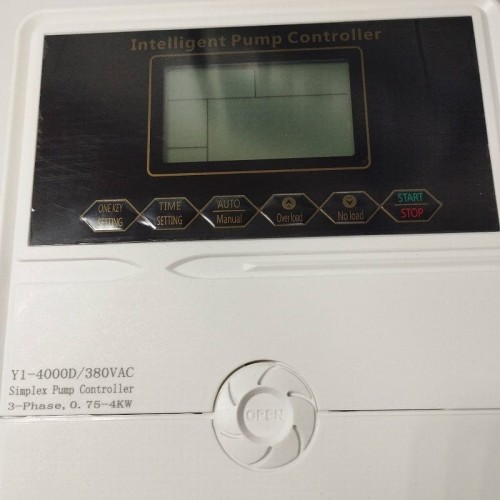 Sterownik pompy Y1-4000D, tworzywo ABS, 3-fazowy 380V-415V, 0,75-4kW