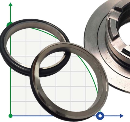 Para cierna uszczelnienia mechanicznego do pompy Borger - 70 TC/TC/VITON
