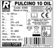 PULCINO 10 Oil - prasa filtracyjna ramowa