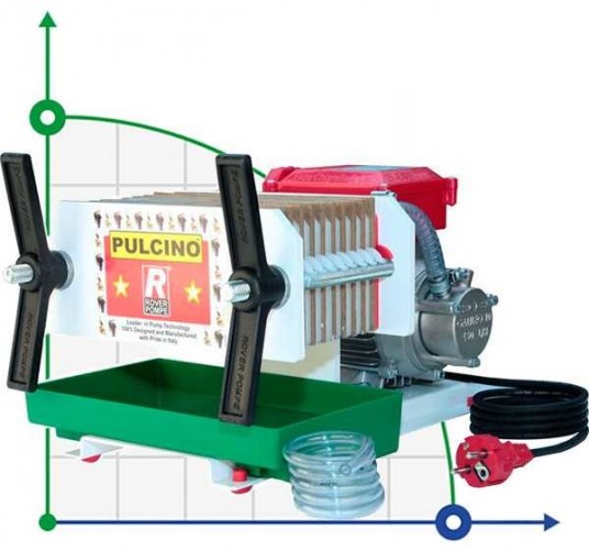 PULCINO 10 Oil - prasa filtracyjna ramowa
