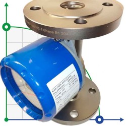 DN25 Przepływomierz rotametr stal nierdzewna KLZZ PN6 (liquid alcohol mixture C2H5OH 96%), 1000-10000 l/h, 4-20mA, Ex
