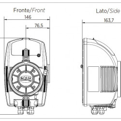 Pompa dozująca enzym PDE HC899-3 17-05/25-01 230V PP-GL-VT