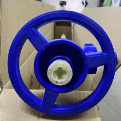 Część pompująca (rura) pompy beczkowej FLUIMAC NETTUNE wykonana z PP (wał HASTELLOY 2.4610), 1200 mm, Ø41 mm