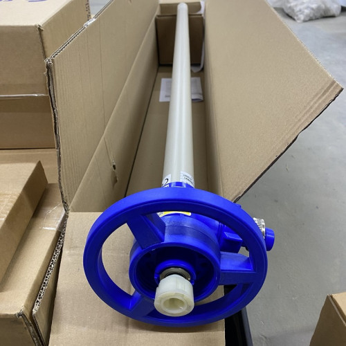 Część pompująca (rura) pompy beczkowej FLUIMAC NETTUNE wykonana z PP (wał HASTELLOY 2.4610), 1200 mm, Ø41 mm