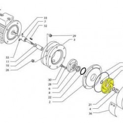 Wirnik pompy IM 130 PP