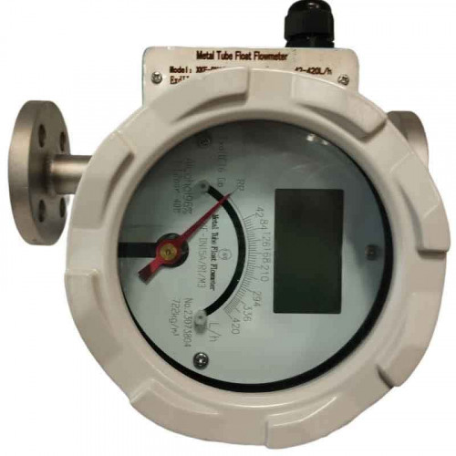 DN15 Przepływomierz ze stali nierdzewnej rotametr LZ PN40 (alkohol 96%), 42...420 l/h, 4-20mA, Ex