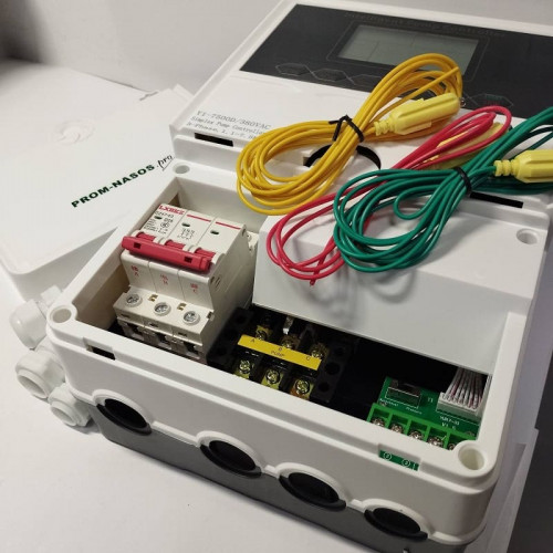 Sterownik pompy Y1-7500D, tworzywo ABS, 3-fazowy 380V-415V, 1,1-7,5 kW