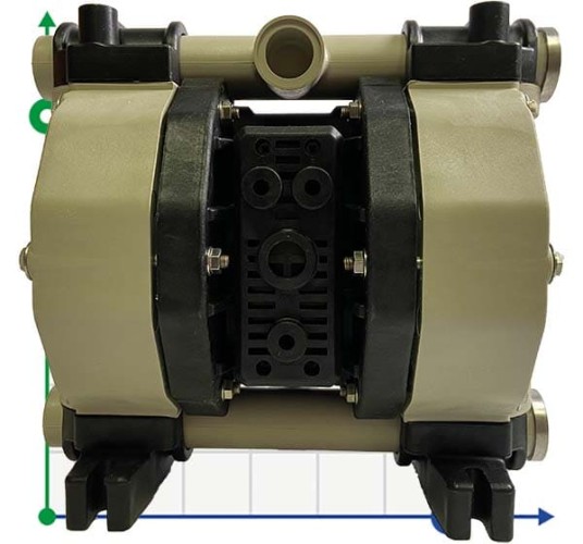 Pneumatyczna pompa membranowa PHOENIX 100-PP 3/4, P100-PHTTPT