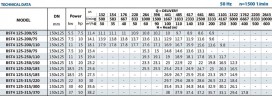 Pompa odśrodkowa monoblokowa BST4 125-315 / 22, 1500