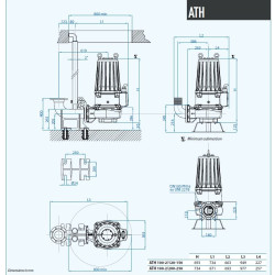 Pompa głębinowa Dreno ATH 100-2/120 z wirnikiem odśrodkowym dwukanałowym