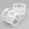 Plastikowe pierścienie Palla, PP, 25x25x1,0 mm, Plastic Pall Ring