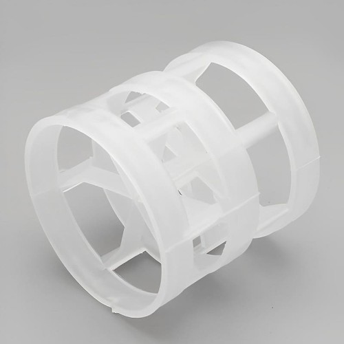Plastikowe pierścienie Palla, PP, 25x25x1,0 mm, Plastic Pall Ring